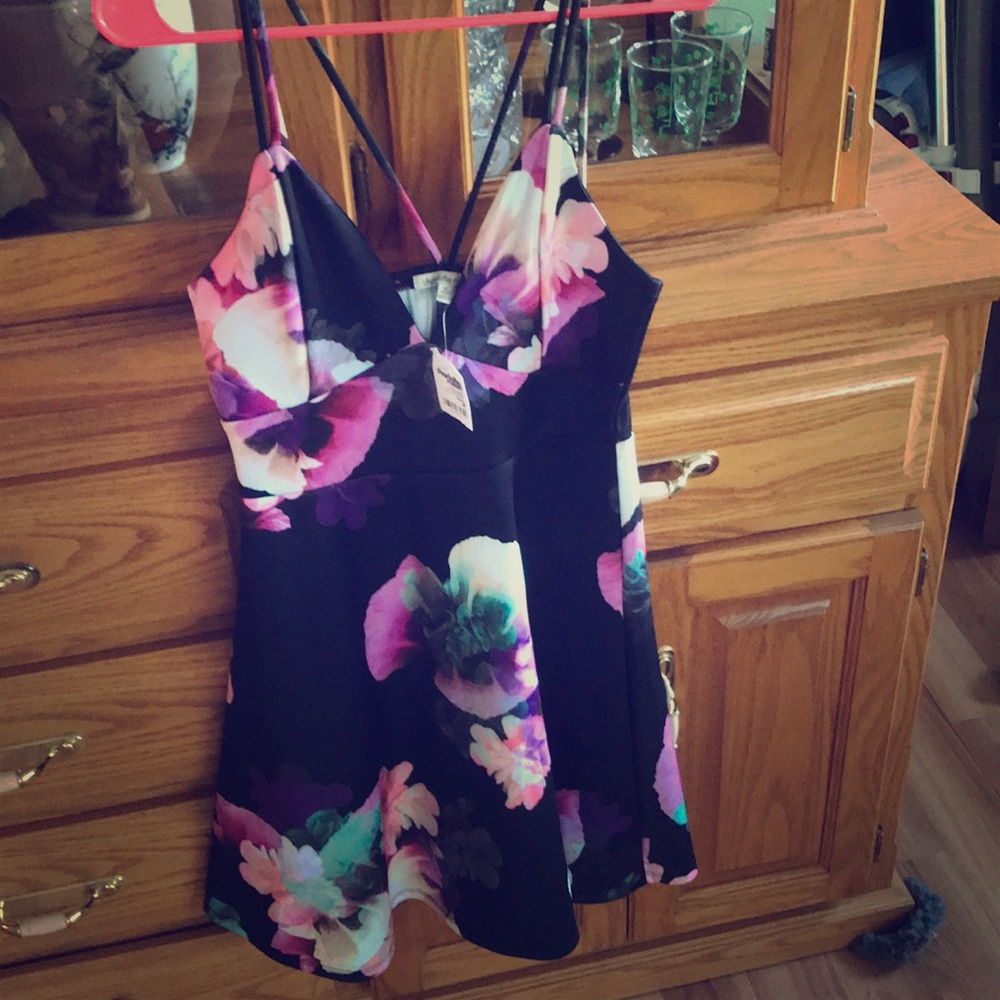 Charolette Russe floral dress